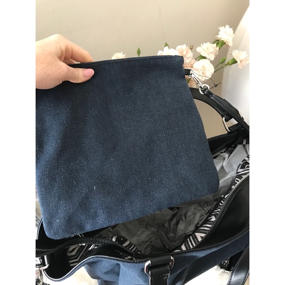 Anthropologie Sanctuary Downtown Denim Tote - Picture 8 of 8